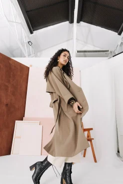 Vestes & Manteaux<Make My Lemonade TRENCH RAOUL TABAC