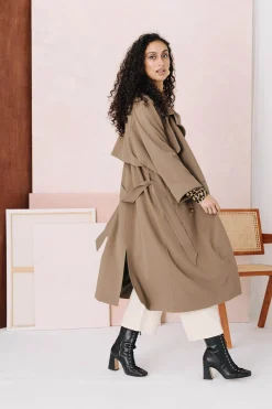 Vestes & Manteaux<Make My Lemonade TRENCH RAOUL TABAC