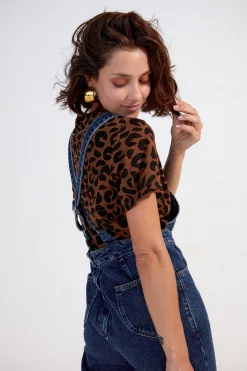 Tops & T-Shirts<Make My Lemonade T-SHIRT RICKY NEW LEOPARD