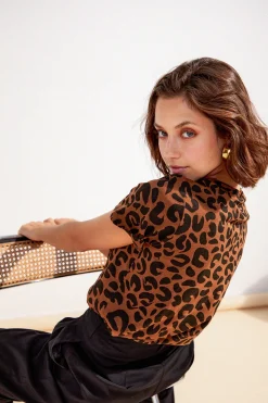 Tops & T-Shirts<Make My Lemonade T-SHIRT RICKY NEW LEOPARD