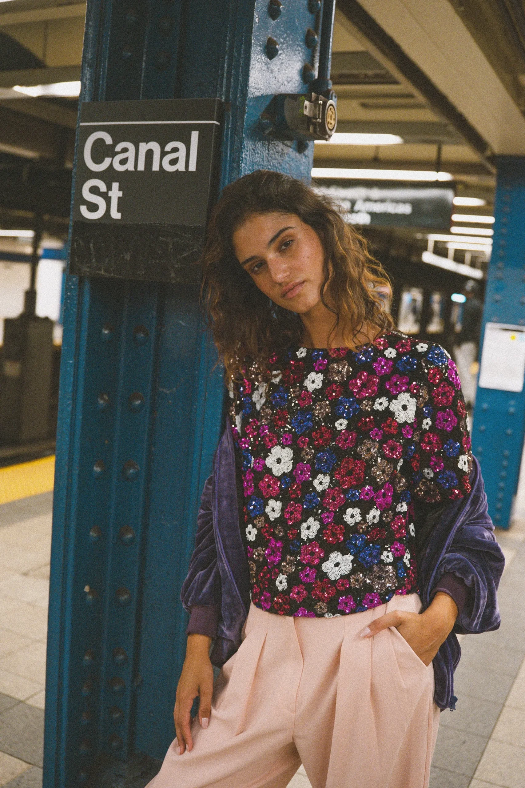 Tops & T-Shirts<Make My Lemonade T-SHIRT SONIA SEQUINS DAISY