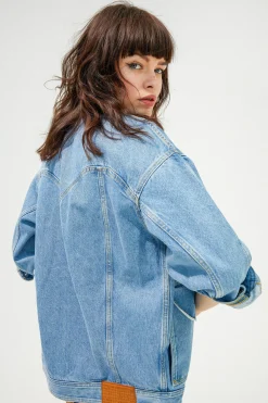 Vestes & Manteaux<Make My Lemonade VESTE MAX LIGHT BLUE