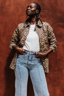 Vestes & Manteaux<Make My Lemonade VESTE NINO LEOPARD