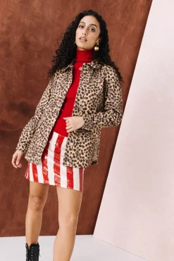 Vestes & Manteaux<Make My Lemonade VESTE NINO LEOPARD