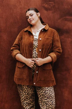 Vestes & Manteaux<Make My Lemonade VESTE NINO VELOURS MACCHIATO